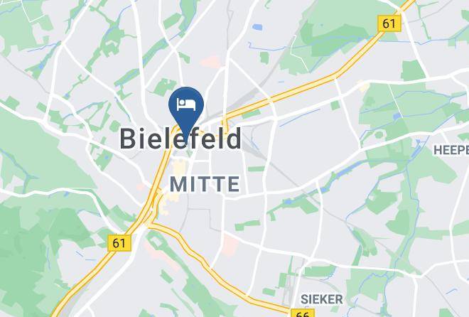 Bielefeld - Hotel Bielefelder Hof Maps