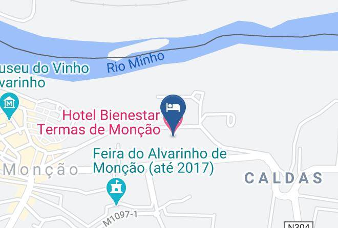 Moncao - Hotel Bienestar Termas De Moncao Maps