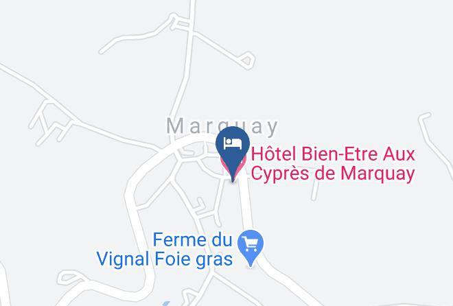 Dordogne - Hotel Bien Etre Aux Cypres De Marquay Maps