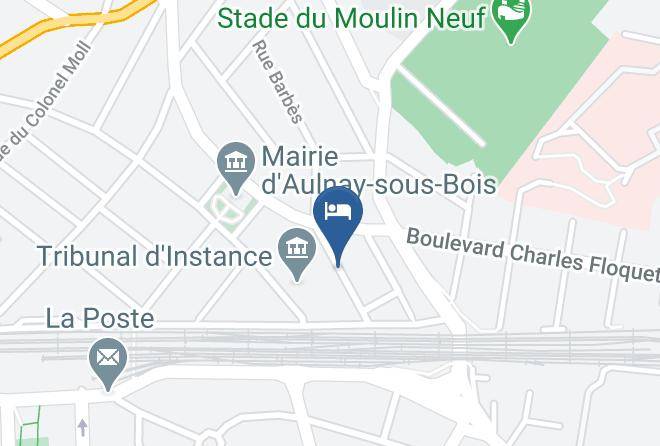 Seine St Denis - Hotel Bienvenue Maps