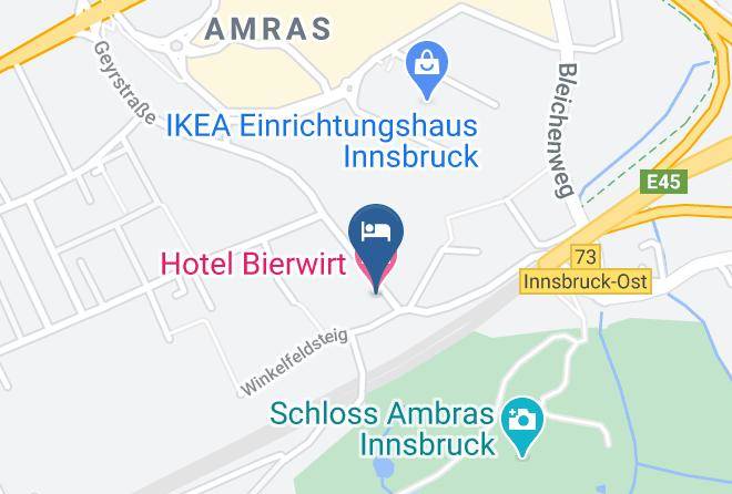 Innsbruck Stadt - Hotel Bierwirt Maps