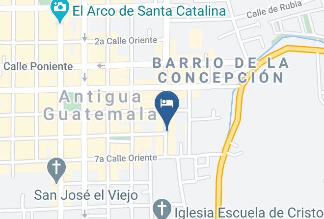 Antigua Guatemala - Hotel Bikers Antigua Maps