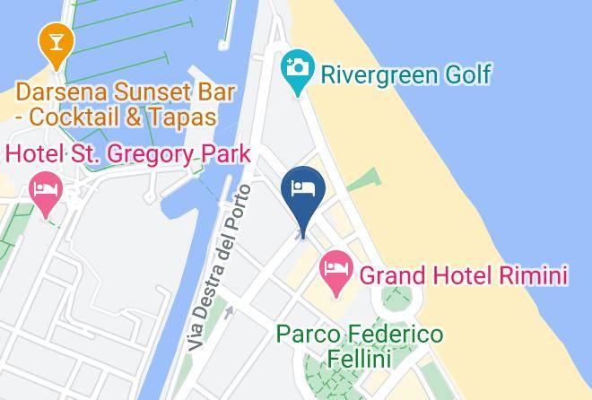 Rimini - Hotel Bikini Maps