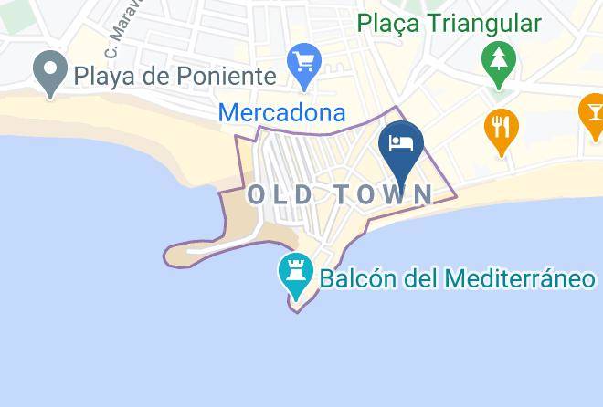 Alicante - Hotel Bilbaino Benidorm Maps