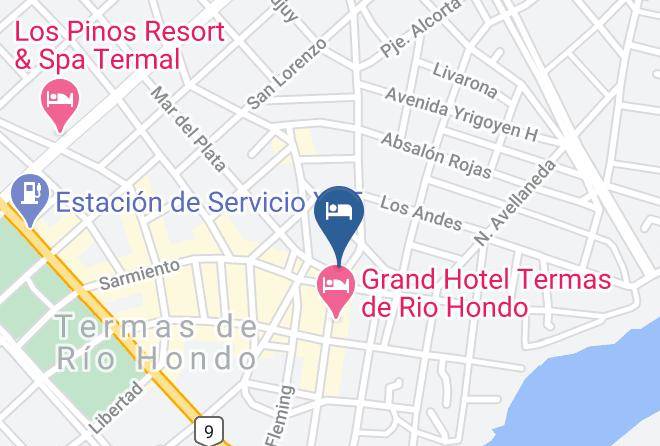 Rio Hondo - Hotel Bilbao Maps
