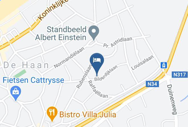 West Flanders - Hotel Bilderdijk Maps