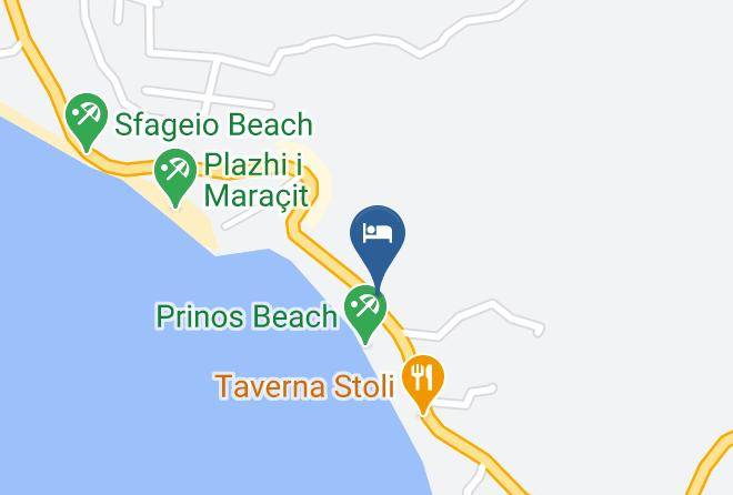 Himara - Hotel Billy Bar Restorant Maps