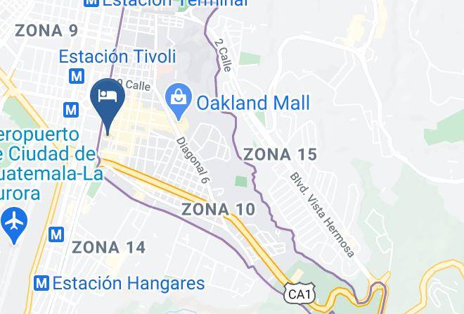 Guatemala - Hotel Biltmore Maps