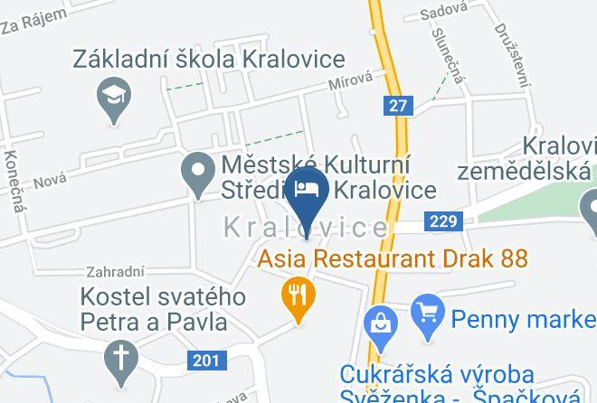Pilsen North - Hotel Bily Beranek Restaurant Bowling Zahradka Maps