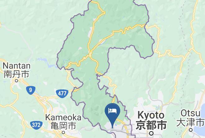 Kyoto City Ukyo Ward - Hotel Binario Saga Arashiyama Maps