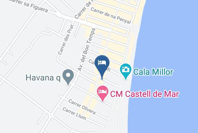 Baleares - Hotel Biniamar Maps