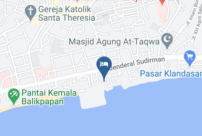 Balikpapan - Hotel Bintang Maps