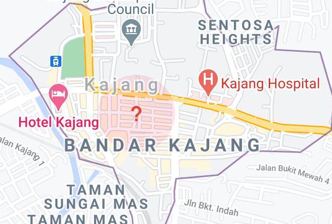 Hulu Langat - Hotel Bintang Maps
