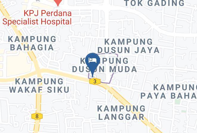 Kota Bharu - Hotel Bintang Indah Maps