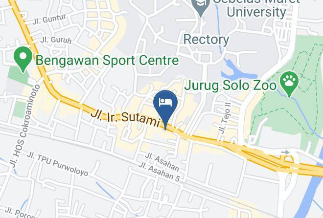 Surakarta - Hotel Bintang Maps