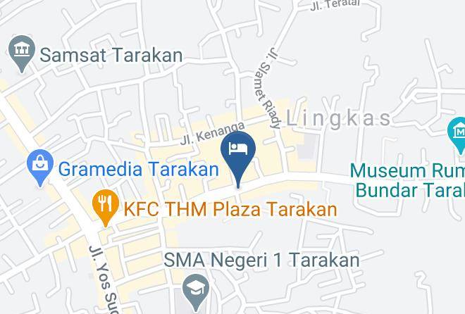 Kota Tarakan - Hotel Bintang Maps