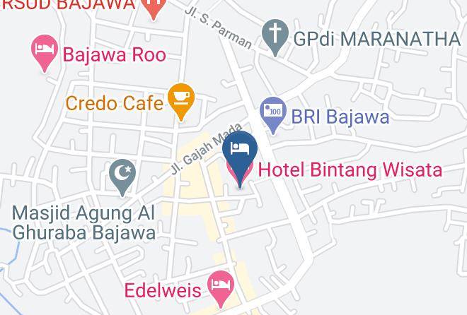 Ngada Regency - Hotel Bintang Wisata Maps