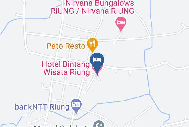 Ngada Regency - Hotel Bintang Wisata Riung Maps