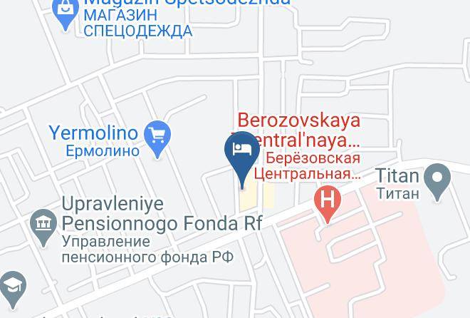 Berezovskiy - Hotel Birch Maps