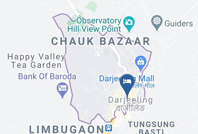 Darjiling - Hotel Birdie's Nest Maps
