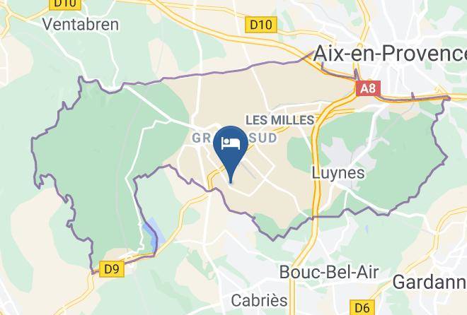 Bouches Du Rhone - Hotel Birdy By Happyculture Maps