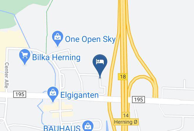 Herning - Dolphin Hotel Herning Maps