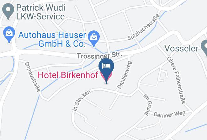 Tuttlingen - Hotel Birkenhof Maps