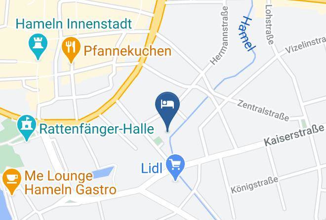 Hameln Pyrmont - Hotel Birkenhof Maps