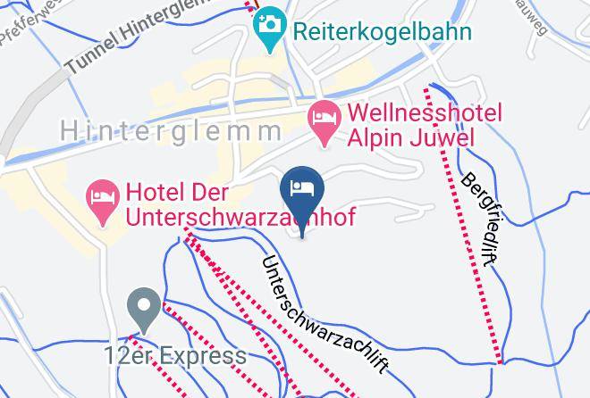 Zell Am See - Hotel Birkenhof Maps