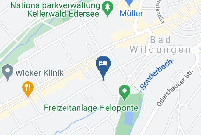 Waldeck Frankenberg - Hotel Birkenstern Maps