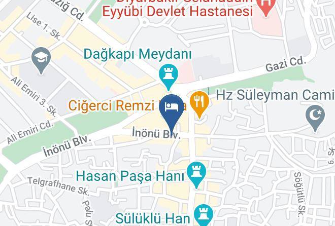 Sur - Hotel Birkent Maps