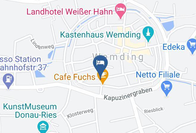 Donau Ries - Hotel Birkhahn Maps