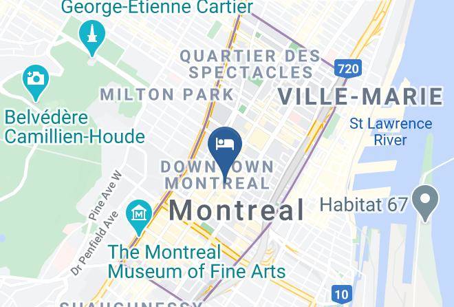 Montreal - Hotel Birks Montreal Maps