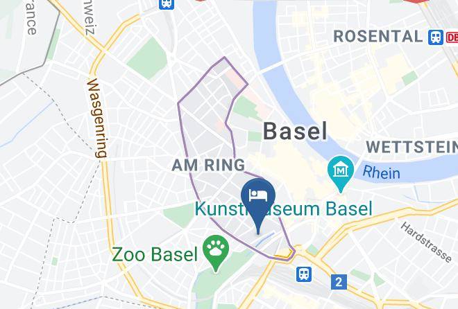 Basel Steinen - Hotel Birsighof Maps