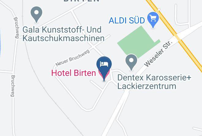 Wesel - Hotel Birten Maps