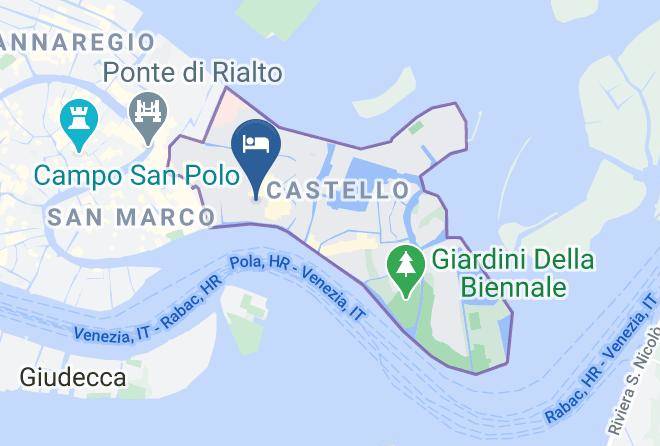 Venice - Hotel Bisanzio Maps