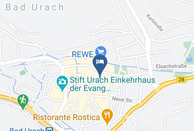 Reutlingen - Hotel Bischoffs Maps
