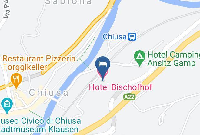 Hotel Bischofhof Map