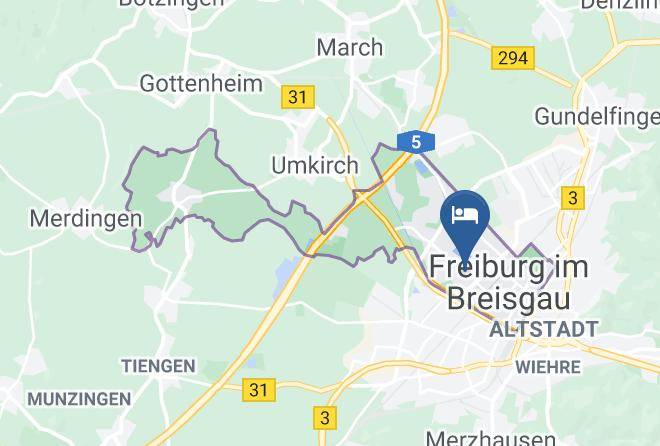 Freiburg - Hotel Bischofslinde Freiburg Maps