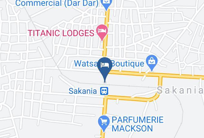 Sakania - Hotel Bisengo Maps
