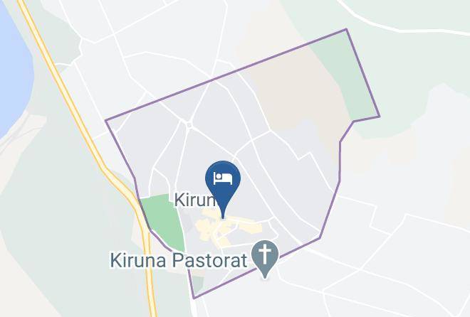 Kiruna - Hotel Bishops Arms Maps