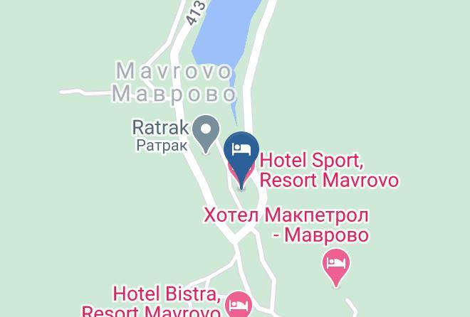 Mavrovo And Rostusa Municipality - Hotel Sport Resort Mavrovo Maps