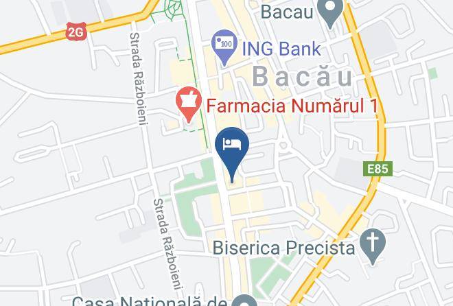 Bacau - Hotel Bistria Maps