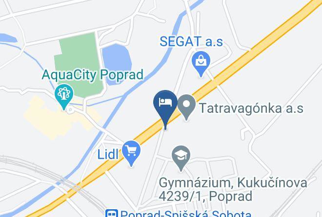 Poprad - Hotel & Bistro 63 Maps