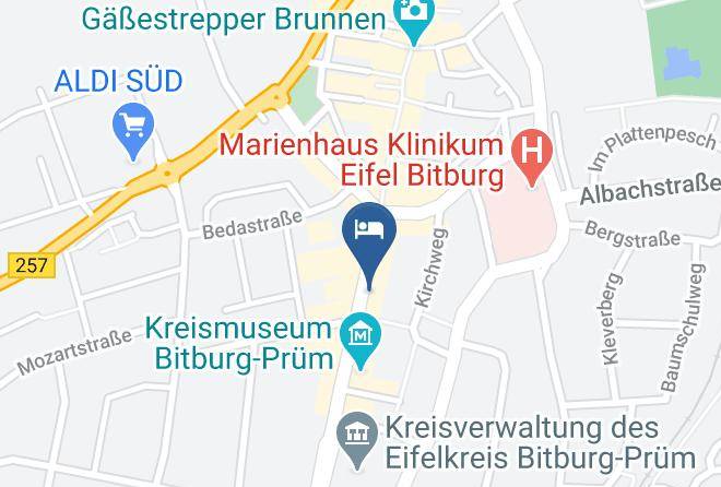 Bitburg Prum - Hotel Bitburger Hof Gmbh Maps