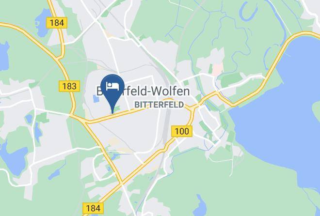 Anhalt Bitterfeld - Hotel Bitterfelder Hof Maps
