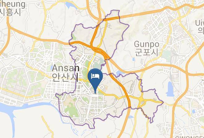 Sangnokguansansi - Hotel Biz Ansan Maps