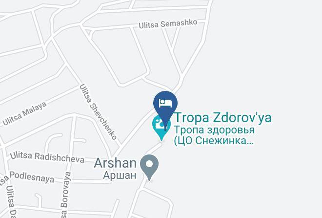 Ulan Ude - Hotel Bk Snezhinka Maps