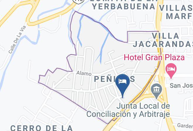 Guanajuato Penitas - Hotel Black Maps