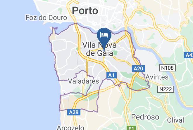 Vila Nova De Gaia - Hotel Black Tulip Maps
